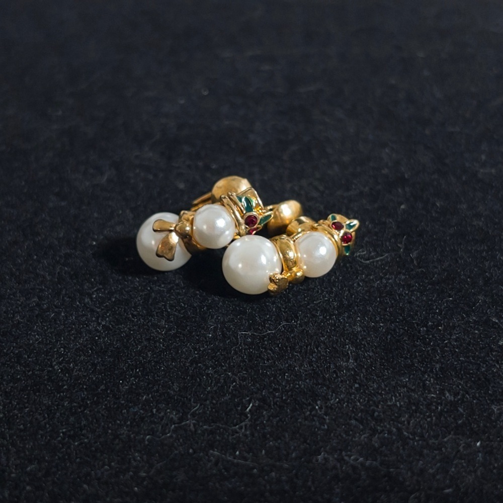 💖5 for $25😻Avon Snowman Earrings